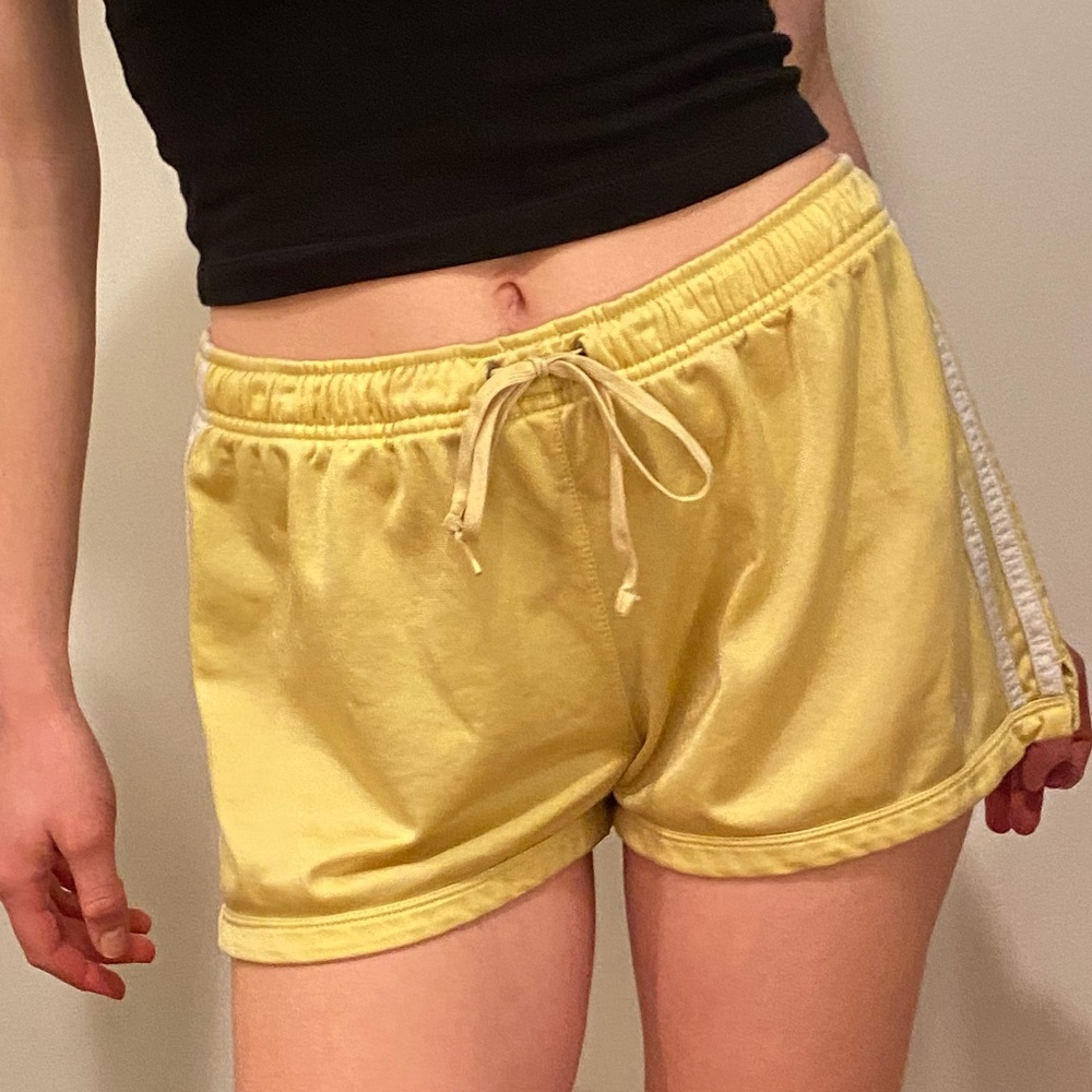 Yellow adidas Shorts